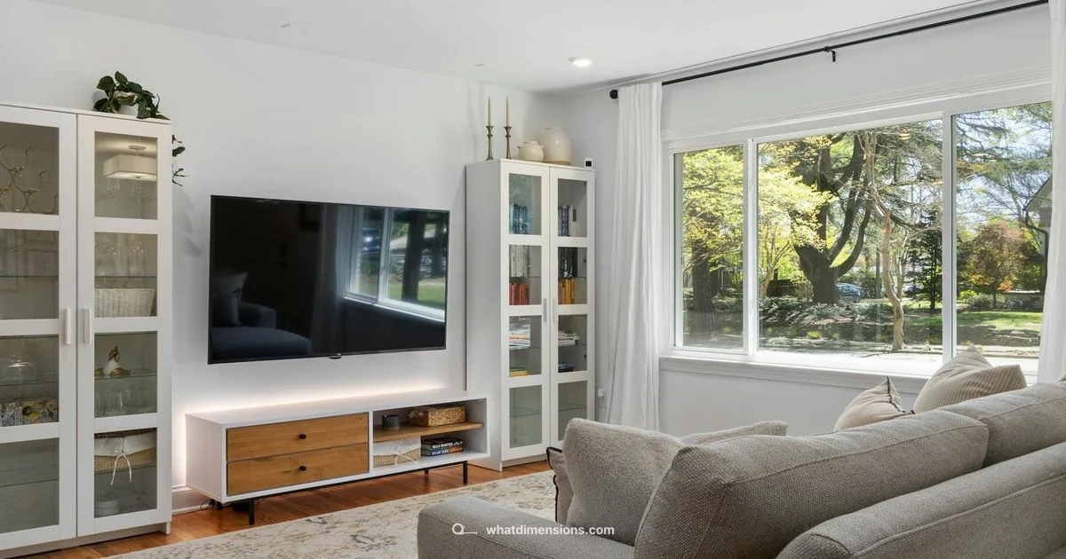 85-Inch TV Size - What Dimensions