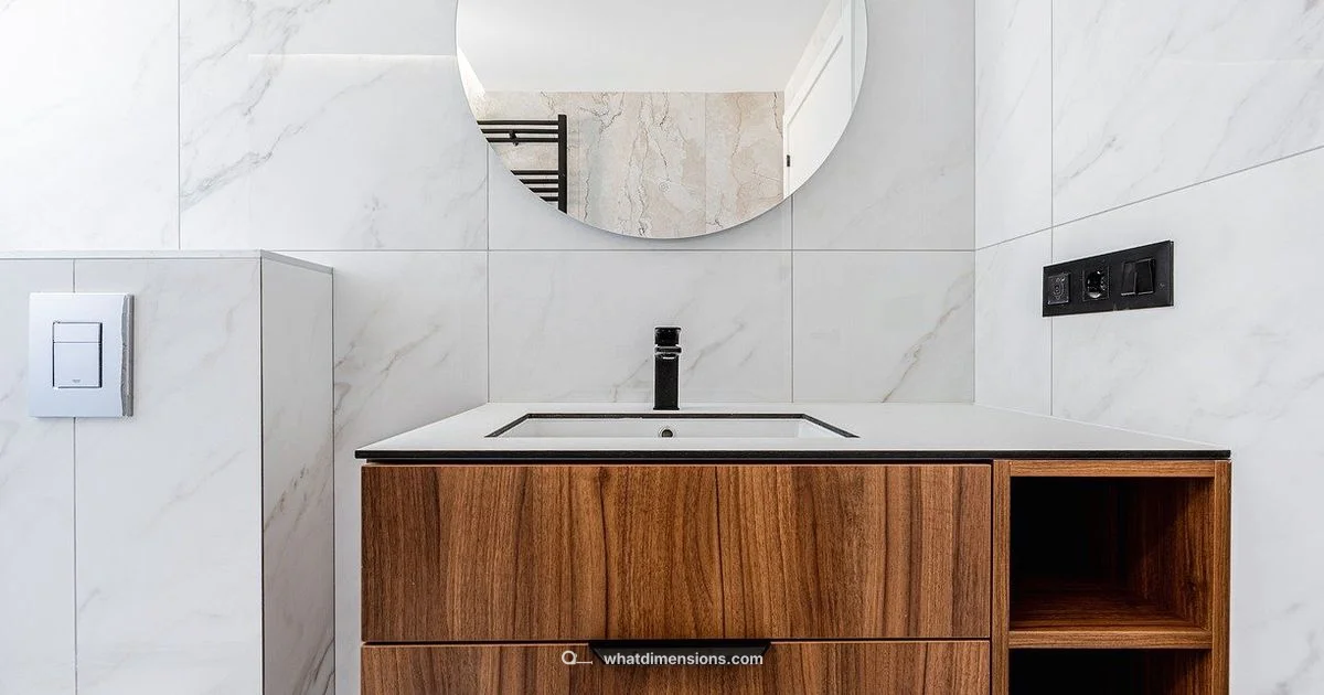 Vanity Size Guide - What Dimensions