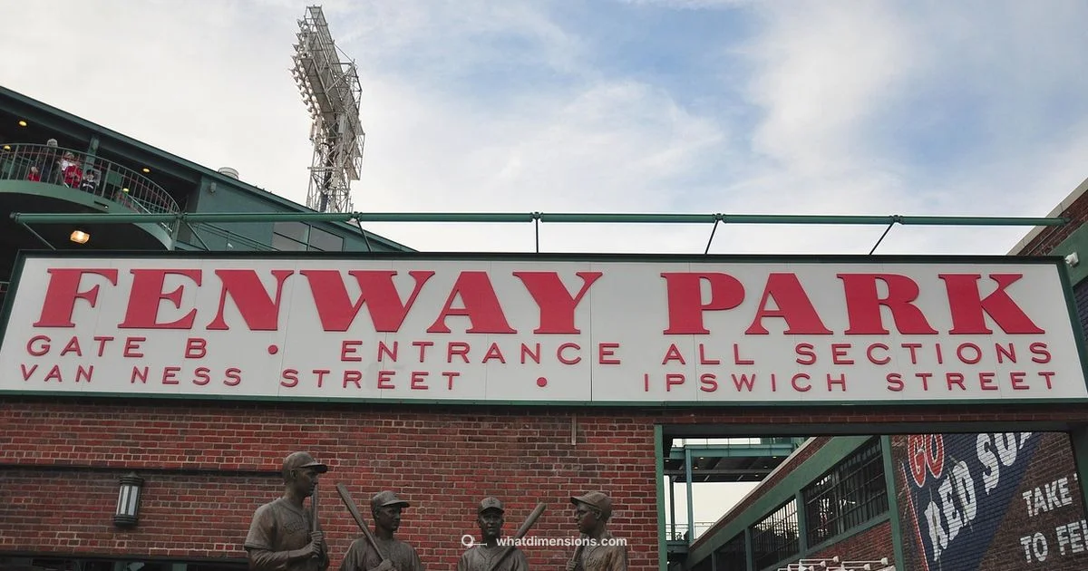 Fenway Park Dimensions - What Dimensions