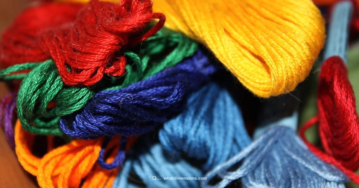 Floss in Kits - What Dimensions