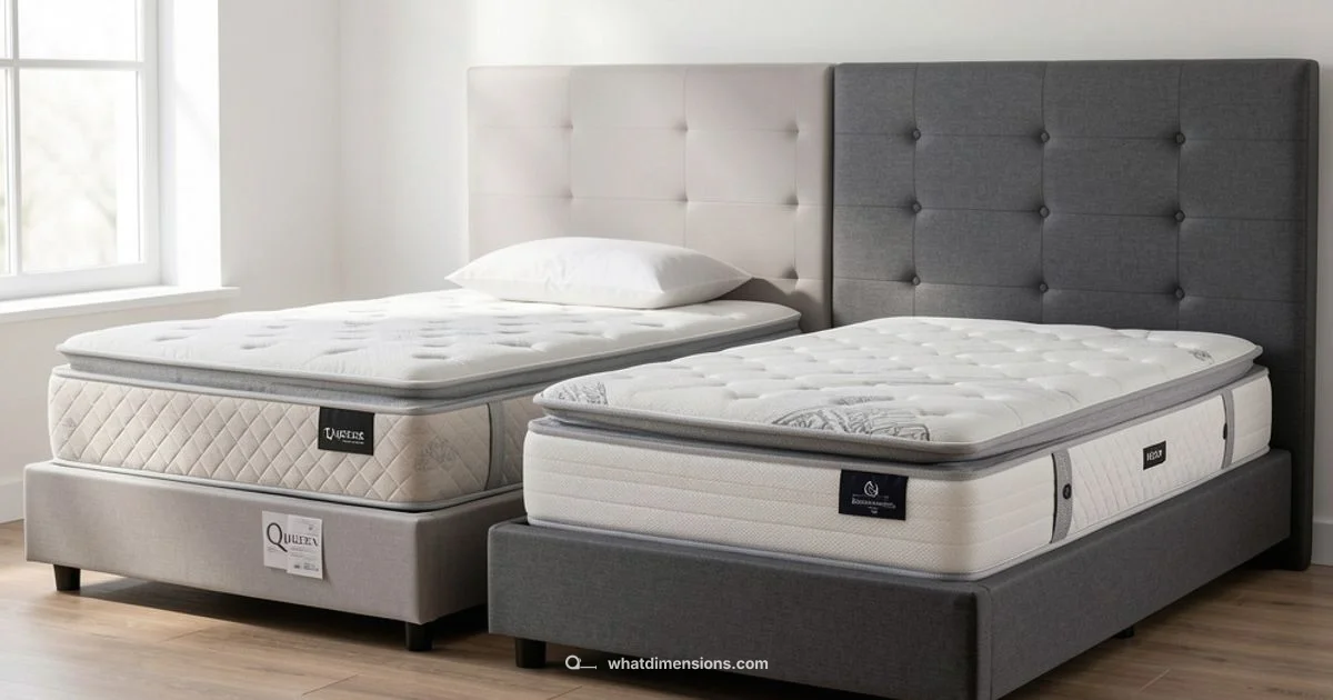 Queen vs Full Queen vs Full - What Dimensions