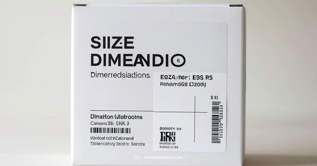 Size at a glance - What Dimensions