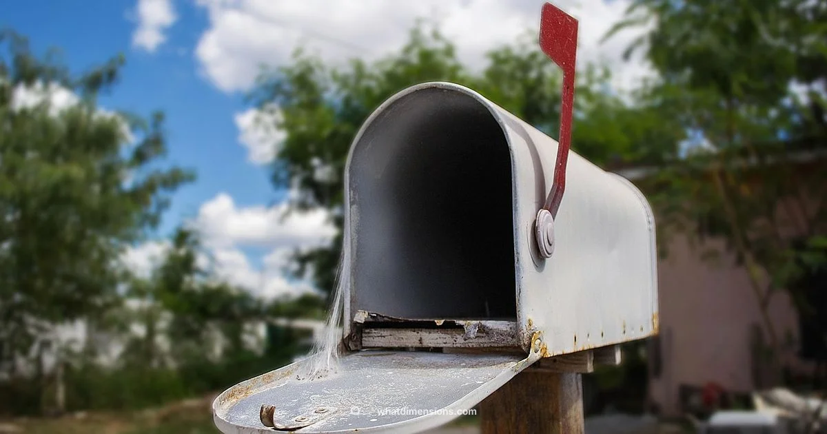 Mailbox Size Guide - What Dimensions