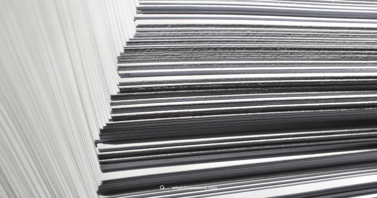 A4 Size Overview - What Dimensions