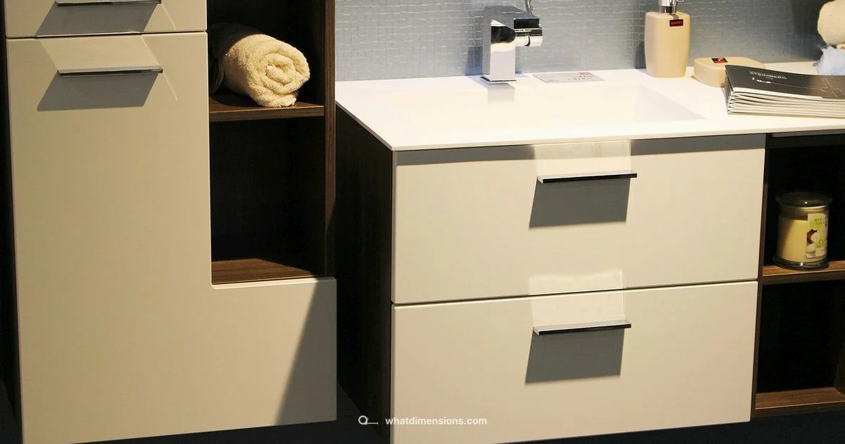 Vanity Dimensions Guide - What Dimensions