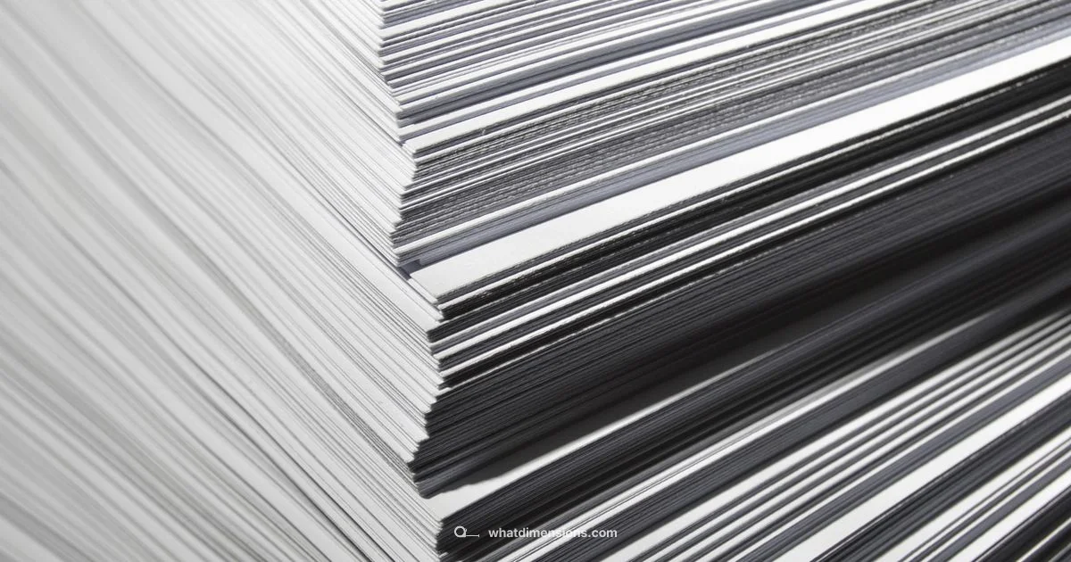 A4 Size Quick Guide - What Dimensions