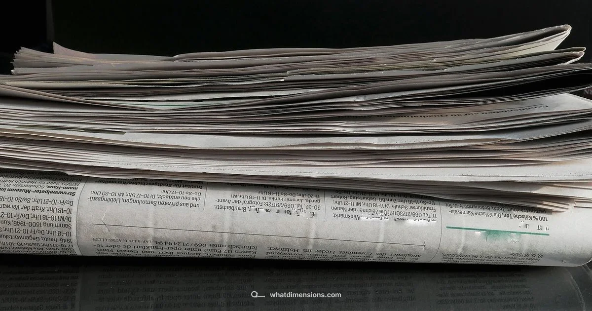 Tabloid Size Guide - What Dimensions