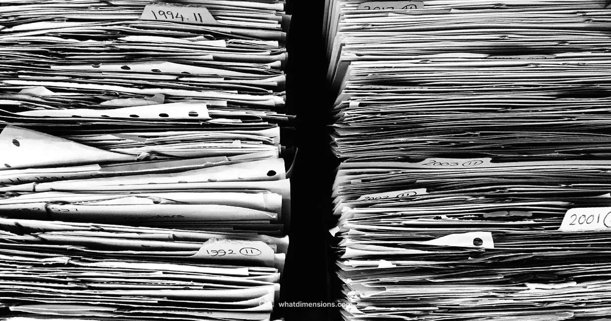 Regular Paper Dimensions - What Dimensions