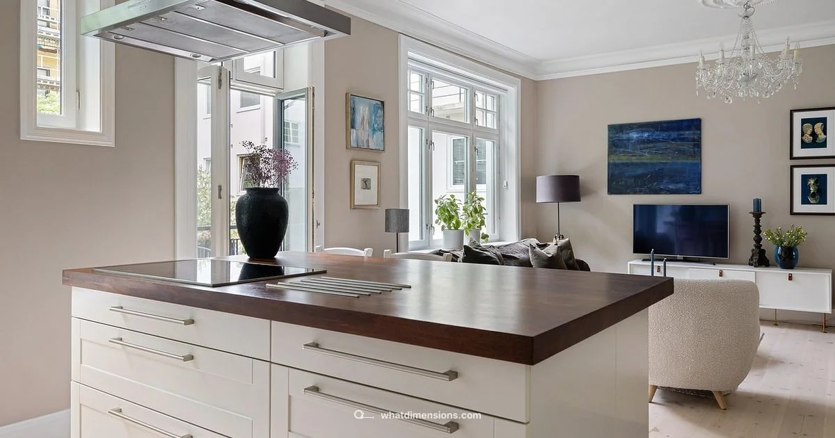 Kitchen Island Sizing - What Dimensions